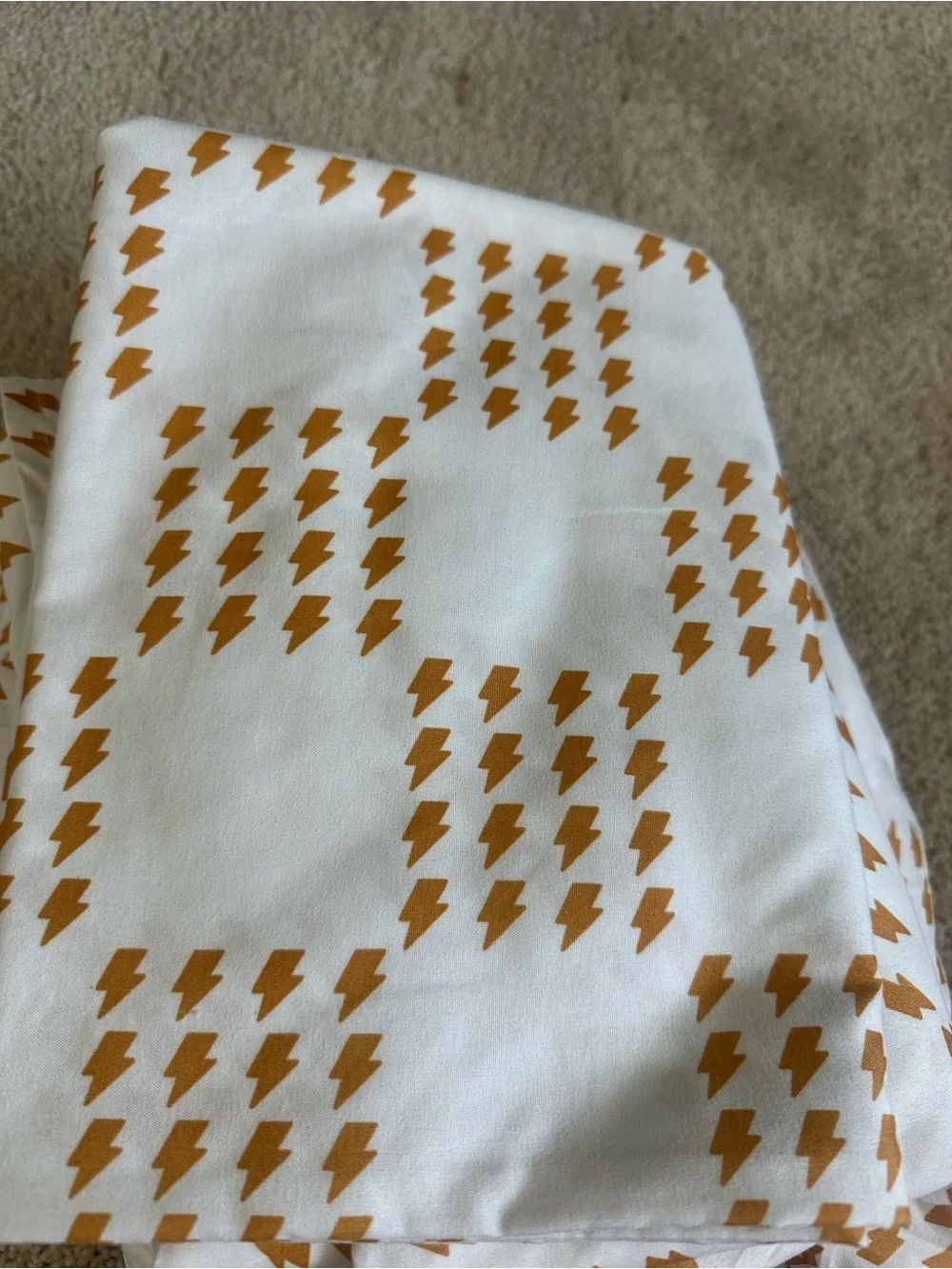 Pillowfort Lightning Bolt Sheet Set - Full